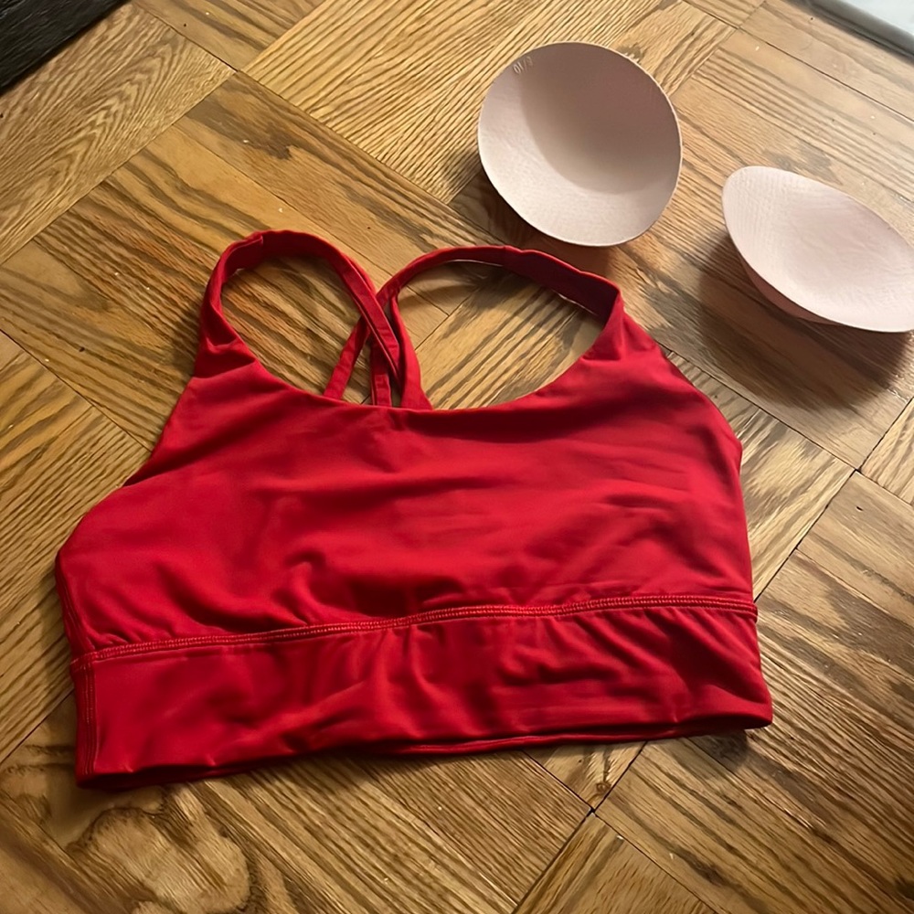 Lululemon energy long line bra size 8